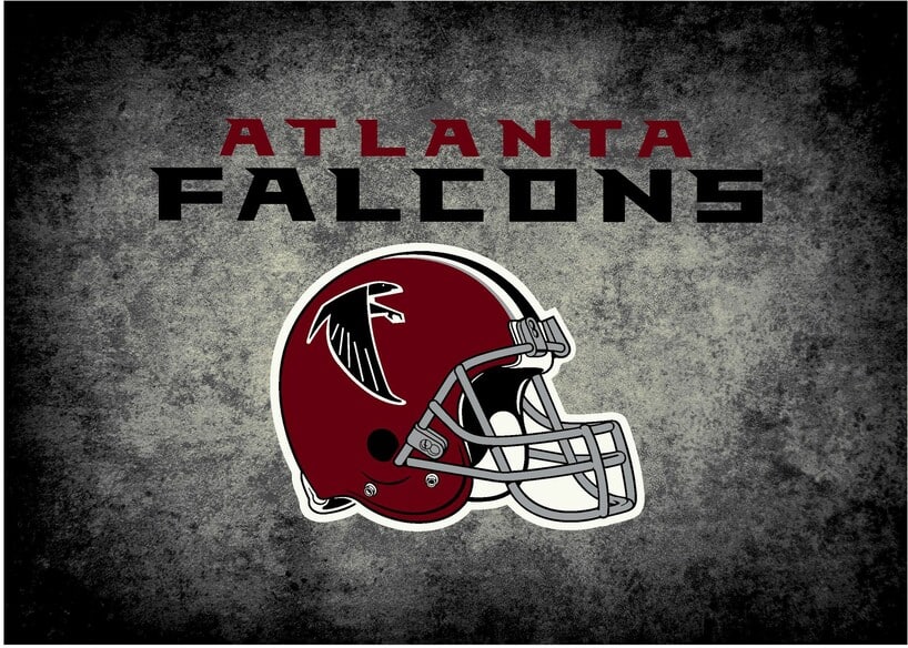 Imperial NFL Atlanta Falcons  Distressed Rug